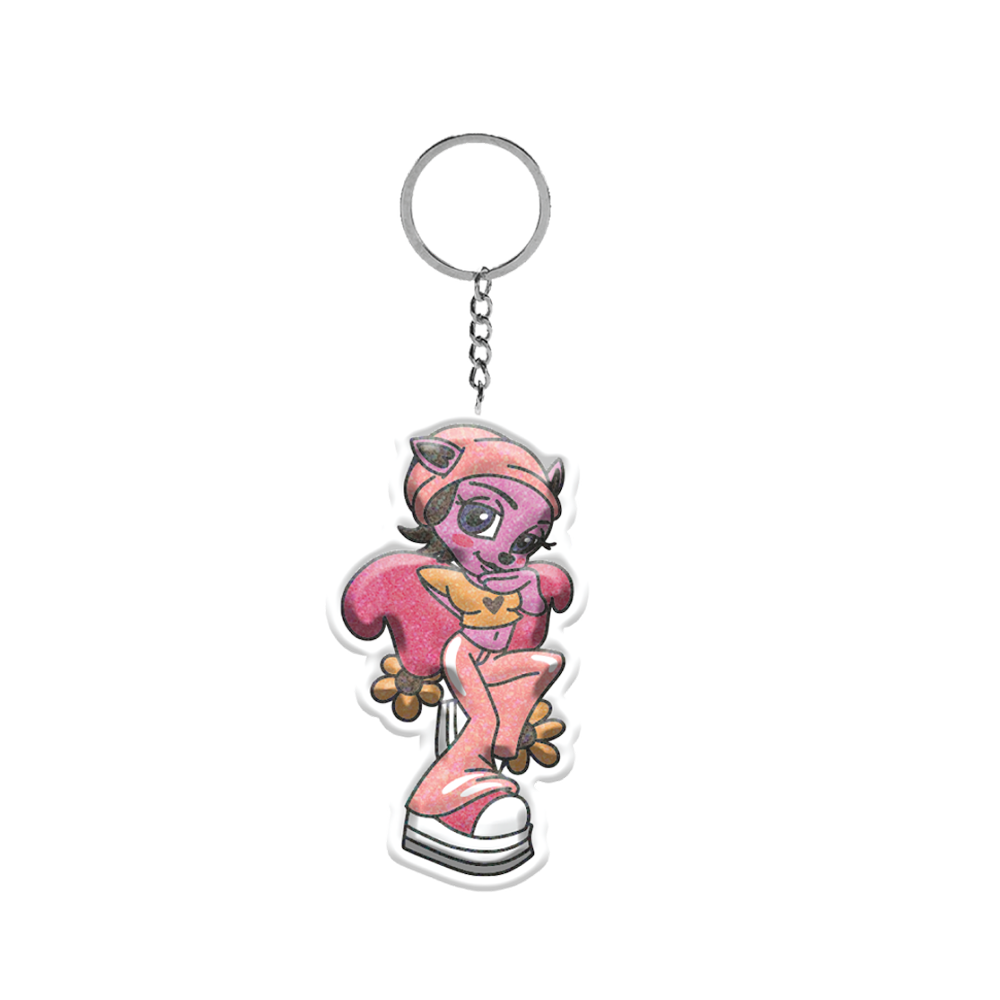 It's Giving Character Keychain